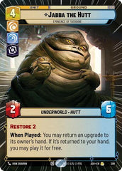 Jabba the Hutt - Eminence of Tatooine - 306 - Rare (Hyperspace) - Ashes of the Empire