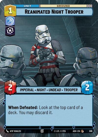 Reanimated Night Trooper - 309 - Common (Hyperspace) - Ashes of the Empire