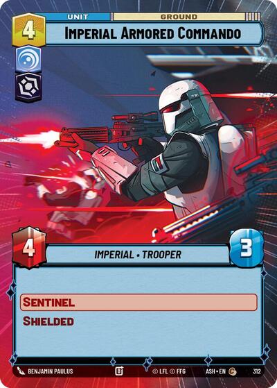 Imperial Armored Commando - 312 - Common (Hyperspace) - Ashes of the Empire