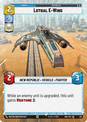 Lothal E-Wing - 321 - Common (Hyperspace) - Ashes of the Empire