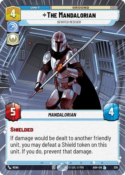 The Mandalorian - Devoted Rescuer - 326 - Legendary (Hyperspace) - Ashes of the Empire