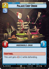 Palace Chef Droid - 337 - Common (Hyperspace) - Ashes of the Empire