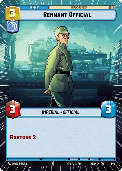 Remnant Official - 340 - Common (Hyperspace) - Ashes of the Empire