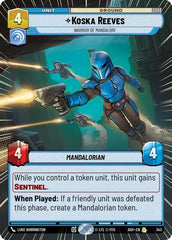 Koska Reeves - Warrior of Mandalore - 343 - Rare (Hyperspace) - Ashes of the Empire