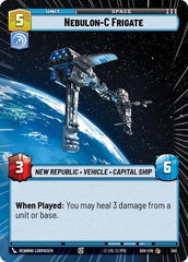 Nebulon-C Frigate - 345 - Common (Hyperspace) - Ashes of the Empire