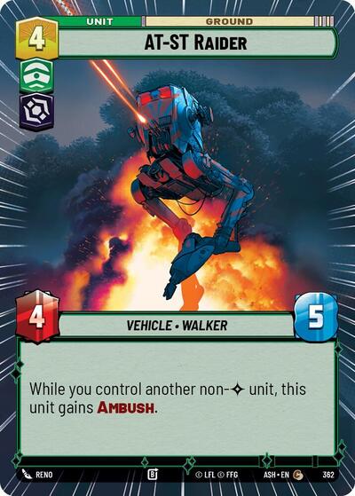 AT-ST Raider - 362 - Common (Hyperspace) - Ashes of the Empire
