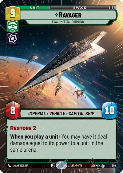 Ravager - Final Imperial Command - 366 - Legendary (Hyperspace) - Ashes of the Empire