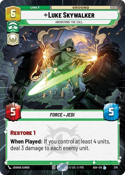 Luke Skywalker - Answering the Call - 376 - Legendary (Hyperspace) - Ashes of the Empire