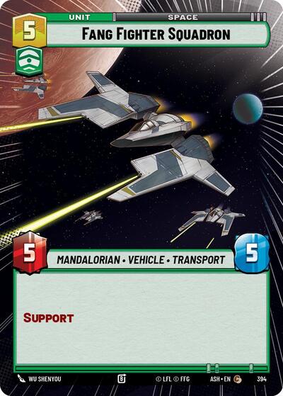 Fang Fighter Squadron - 394 - Common (Hyperspace) - Ashes of the Empire
