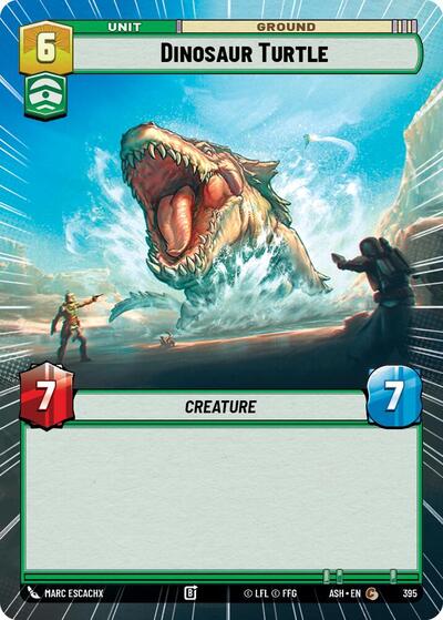 Dinosaur Turtle - 395 - Common (Hyperspace) - Ashes of the Empire
