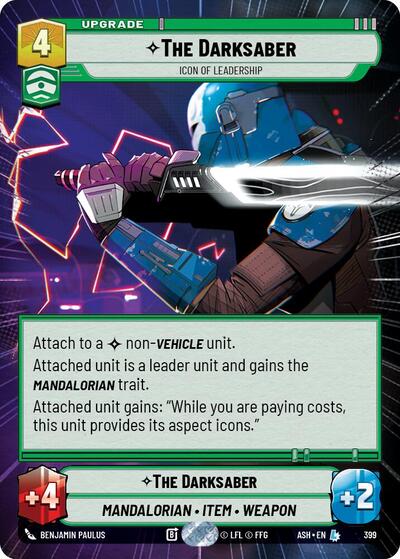 The Darksaber - Icon of Leadership - 399 - Legendary (Hyperspace) - Ashes of the Empire