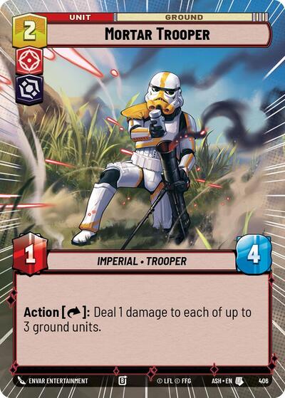 Mortar Trooper - 406 - Uncommon (Hyperspace) - Ashes of the Empire