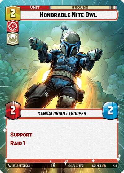 Honorable Nite Owl - 418 - Common (Hyperspace) - Ashes of the Empire