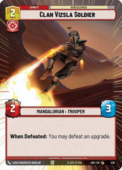 Clan Vizsla Soldier - 429 - Common (Hyperspace) - Ashes of the Empire