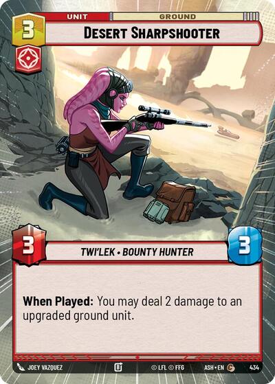 Desert Sharpshooter - 434 - Common (Hyperspace) - Ashes of the Empire