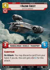 Razor Crest - Outfitted Armament - 436 - Uncommon (Hyperspace) - Ashes of the Empire