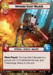 Imposing Scout Walker - 440 - Common (Hyperspace) - Ashes of the Empire