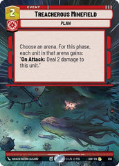 Treacherous Minefield - 450 - Rare (Hyperspace) - Ashes of the Empire