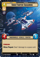 Snub Fighter Squadron - 458 - Uncommon (Hyperspace) - Ashes of the Empire