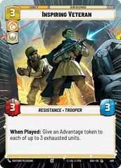 Inspiring Veteran - 469 - Common (Hyperspace) - Ashes of the Empire