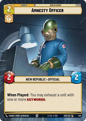 Amnesty Officer - 478 - Common (Hyperspace) - Ashes of the Empire