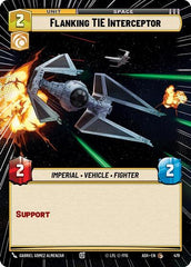 Flanking TIE Interceptor - 479 - Common (Hyperspace) - Ashes of the Empire