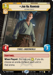 Jod Na Nawood - Keeping Secrets - 483 - Rare (Hyperspace) - Ashes of the Empire