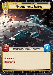 Unsanctioned Patrol - 486 - Common (Hyperspace) - Ashes of the Empire
