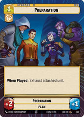 Preparation - 492 - Common (Hyperspace) - Ashes of the Empire
