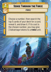 Sense Through the Force - 499 - Rare (Hyperspace) - Ashes of the Empire
