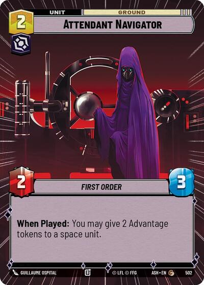 Attendant Navigator - 502 - Common (Hyperspace) - Ashes of the Empire