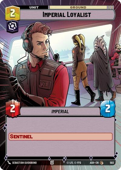 Imperial Loyalist - 503 - Common (Hyperspace) - Ashes of the Empire