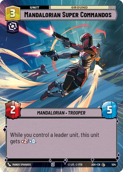 Mandalorian Super Commandos - 504 - Common (Hyperspace) - Ashes of the Empire