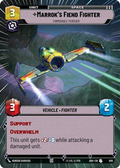 Marrok's Fiend Fighter - Formidable Pursuer - 505 - Uncommon (Hyperspace) - Ashes of the Empire