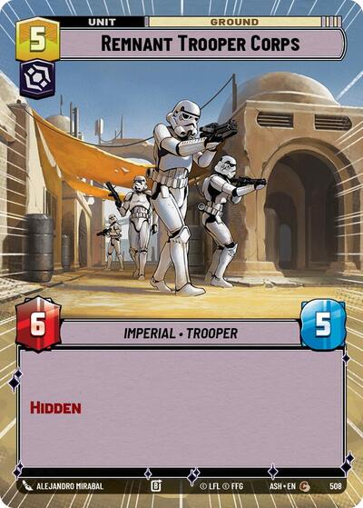 Remnant Trooper Corps - 508 - Common (Hyperspace) - Ashes of the Empire