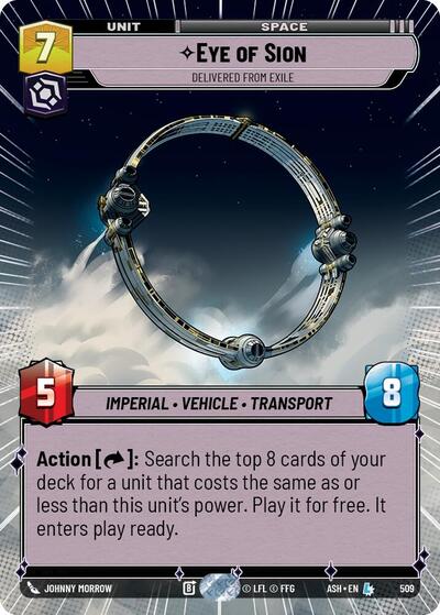 Eye of Sion - Delivered from Exile - 509 - Legendary (Hyperspace) - Ashes of the Empire