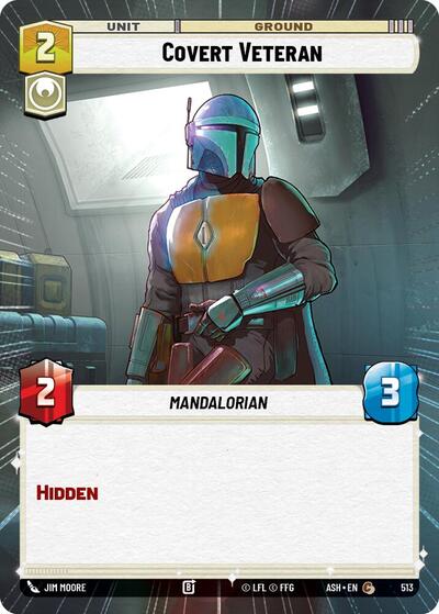 Covert Veteran - 513 - Common (Hyperspace) - Ashes of the Empire