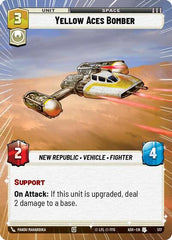 Yellow Aces Bomber - 517 - Uncommon (Hyperspace) - Ashes of the Empire