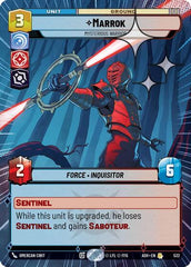 Marrok - Mysterious Warrior - 532 - Rare (Hyperspace Foil) - Ashes of the Empire
