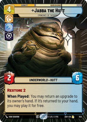 Jabba the Hutt - Eminence of Tatooine - 544 - Rare (Hyperspace Foil) - Ashes of the Empire