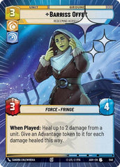 Barriss Offee - Redeeming Herself - 546 - Uncommon (Hyperspace Foil) - Ashes of the Empire