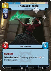 Morgan Elsbeth - Life Abandoned - 552 - Uncommon (Hyperspace Foil) - Ashes of the Empire
