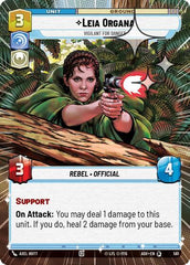 Leia Organa - Vigilant for Danger - 561 - Special (Hyperspace Foil) - Ashes of the Empire