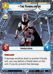 The Mandalorian - Devoted Rescuer - 564 - Legendary (Hyperspace Foil) - Ashes of the Empire