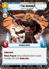 The Armorer - Secrecy is Our Survival - 566 - Uncommon (Hyperspace Foil) - Ashes of the Empire