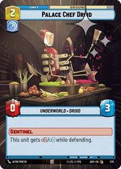 Palace Chef Droid - 575 - Common (Hyperspace Foil) - Ashes of the Empire