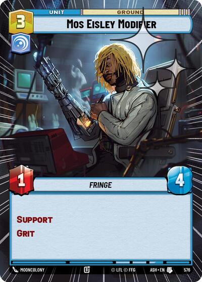 Mos Eisley Modifier - 576 - Uncommon (Hyperspace Foil) - Ashes of the Empire