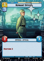 Remnant Official - 578 - Common (Hyperspace Foil) - Ashes of the Empire