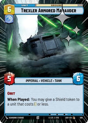 Trexler Armored Marauder - 584 - Common (Hyperspace Foil) - Ashes of the Empire