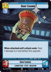 Grav Charge - 587 - Uncommon (Hyperspace Foil) - Ashes of the Empire